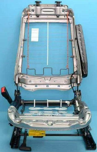 A BMW model skeleton