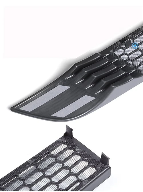 Tesla y-grid grille has double-sided tape and double-fastening buckles Tesla y-grid grille has double-sided tape and double-fastening buckles