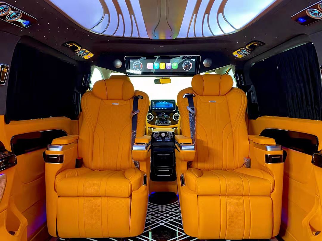 การปรับเปลี่ยนภายในที่หรูหราของ Mercedes-Benz Vito Business Edition Vito