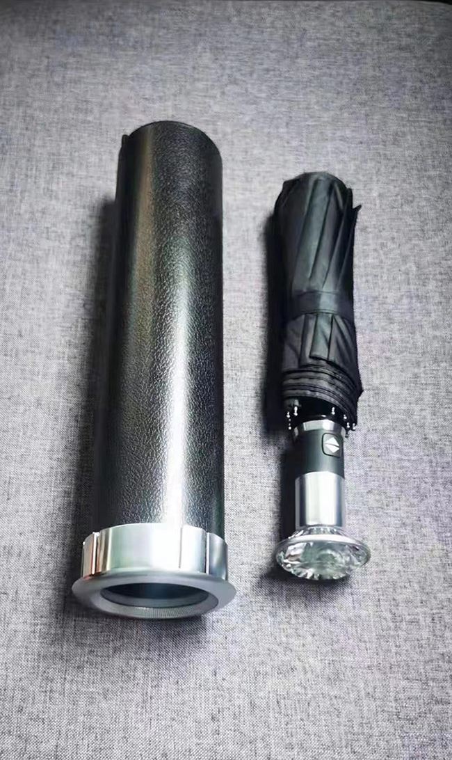 สามารถติดตั้งอุปกรณ์ Car Crystal Umbrella บนพาร์ติชันหรือผนังด้านในได้