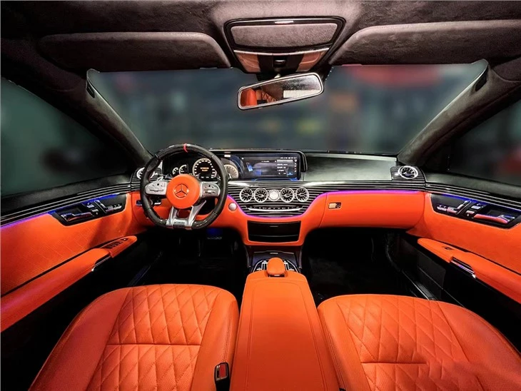 Mercedes-Benz S-class W221 อัพเกรดภายใน