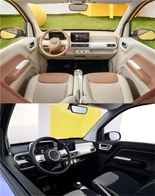 ใหม่ Wuling Hongguang MINIEV Macaroon Interior เปิดตัวแผนที่อย่างเป็นทางการ