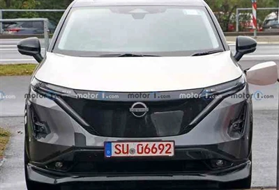 การเปิดรับภาพถ่าย Nissan ARIYA Ai Ruiya Nismo Spy แบบไดนามิกและคมชัด