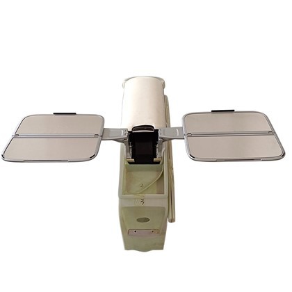 กล่องที่วางแขนแบบกำหนดเองพร้อมโต๊ะพับ